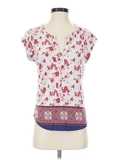 Pre-owned Daniel Rainn Short Sleeve T-shirt In White