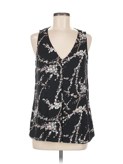 Pre-owned Daniel Rainn Sleeveless Blouse In Black
