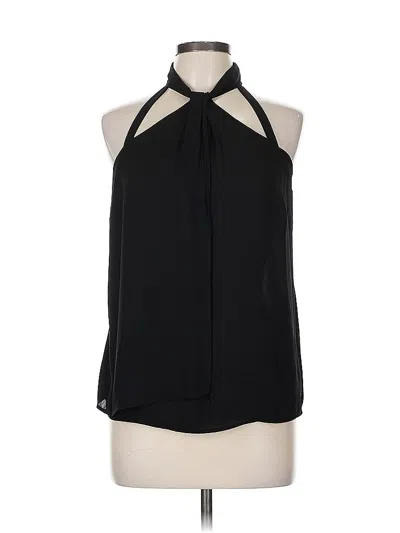 Pre-owned Daniel Rainn Sleeveless Blouse In Black