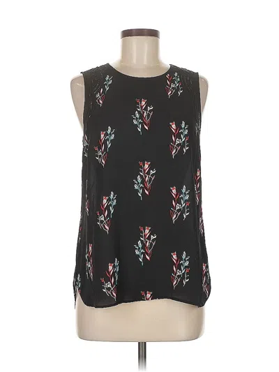 Pre-owned Daniel Rainn Sleeveless Blouse In Black