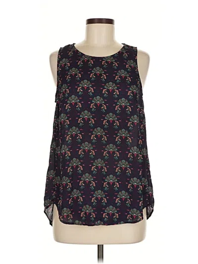 Pre-owned Daniel Rainn Sleeveless Blouse In Black