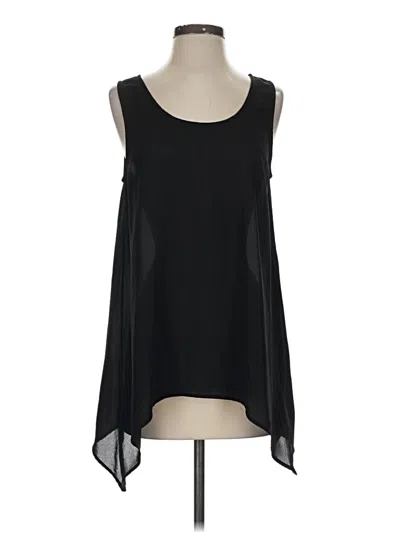 Pre-owned Daniel Rainn Sleeveless Blouse In Black