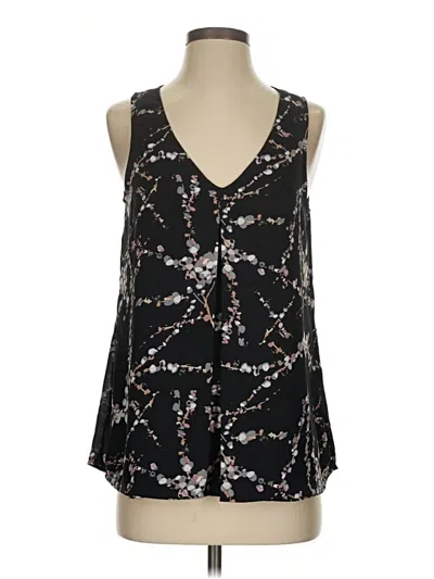 Pre-owned Daniel Rainn Sleeveless Blouse In Black