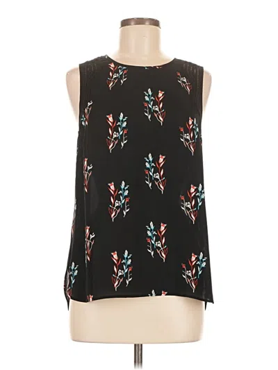 Pre-owned Daniel Rainn Sleeveless Blouse In Black
