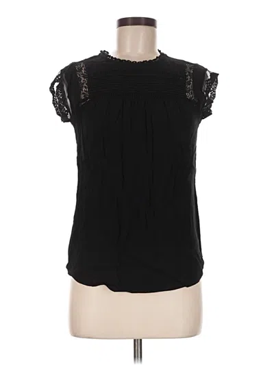 Pre-owned Daniel Rainn Sleeveless Blouse In Black