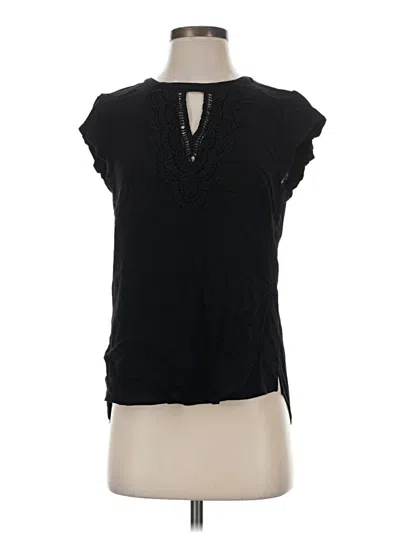 Pre-owned Daniel Rainn Sleeveless Blouse In Black