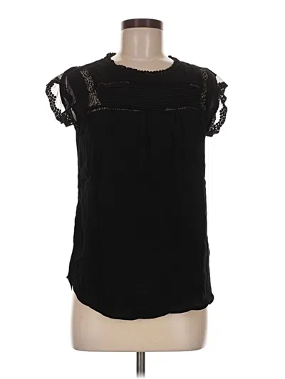 Pre-owned Daniel Rainn Sleeveless Blouse In Black