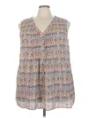 Daniel Rainn Sleeveless Blouse In Multi