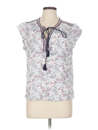 Pre-owned Daniel Rainn Sleeveless Blouse In Gray