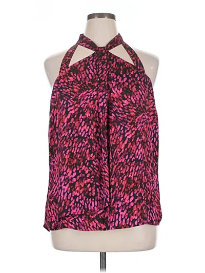 Pre-owned Daniel Rainn Sleeveless Blouse In Pink
