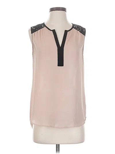 Pre-owned Daniel Rainn Sleeveless Blouse In Pink