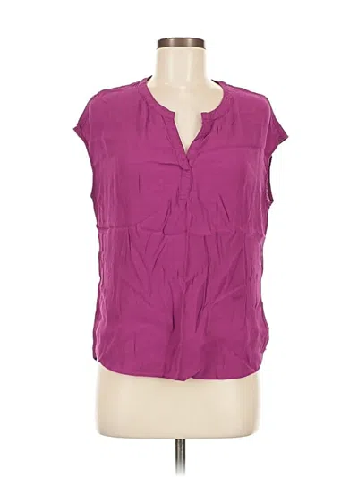 Pre-owned Daniel Rainn Sleeveless Blouse In Purple