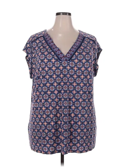 Pre-owned Daniel Rainn Sleeveless T-shirt In Blue