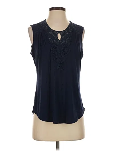 Pre-owned Daniel Rainn Sleeveless T-shirt In Blue
