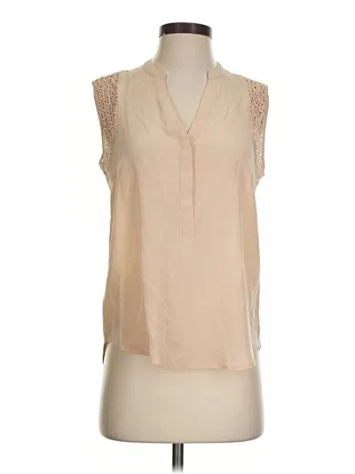 Pre-owned Daniel Rainn Sleeveless T-shirt In Tan