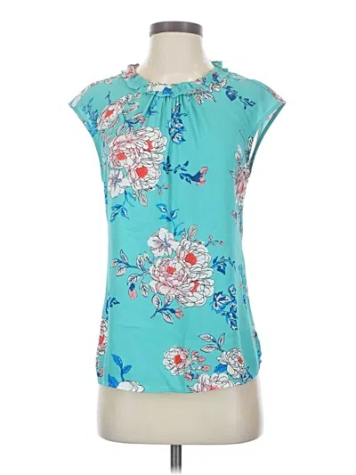 Pre-owned Daniel Rainn Sleeveless T-shirt In Teal