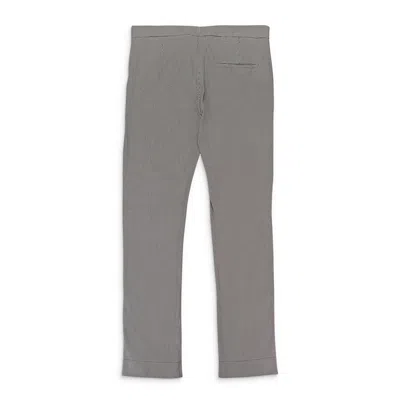 Daniel W. Fletcher Houndstooth Split Hem Black White Trousers