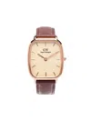 Daniel Wellington 32mm Marlon St Mawes Linen In Neutrals