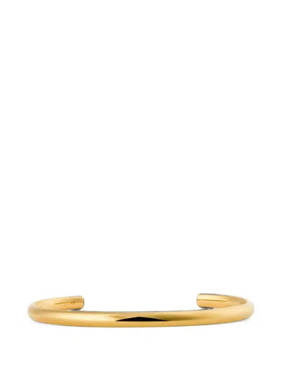 Daniel Wellington Arch Polished-finish Cuff Bracelet In Gold