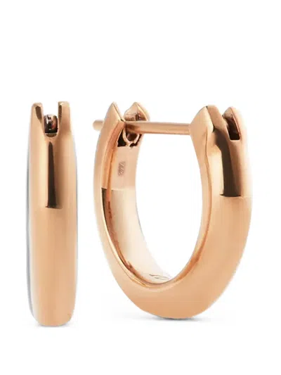 Daniel Wellington Arch Polished-hoop Earrings In Gold