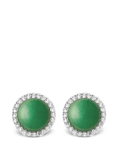 Daniel Wellington Audrey Crystal-embellished Stud Earrings In Multi