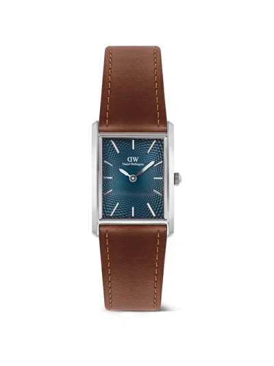 Daniel Wellington Bound 35mm Watch In Brown