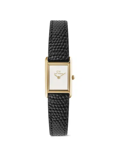 Daniel Wellington Bound Mini 17mm Watch In Black