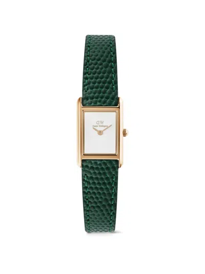 Daniel Wellington Bound Mini 17x25mm Watch In Green