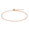 Daniel Wellington Charms Rose Gold-tone Chain Bracelet In Gold