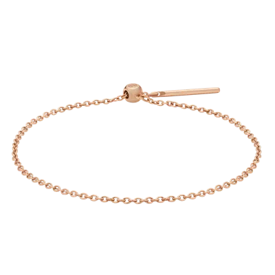 Daniel Wellington Charms Rose Gold-tone Chain Bracelet