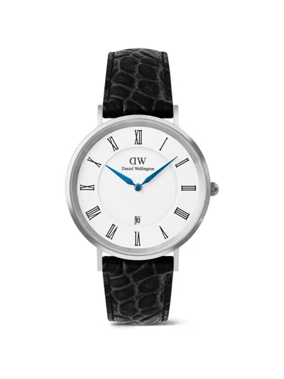 Daniel Wellington Classic 40mm Watch In Black