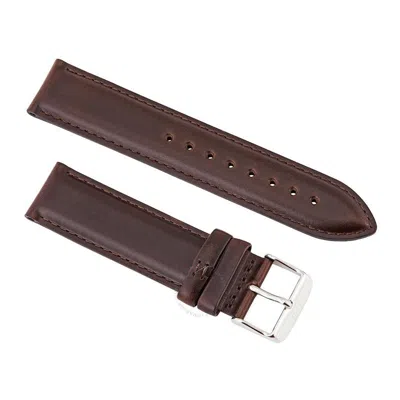 Daniel Wellington Classic Bristol 20 Mm Leather Strap In Burgundy