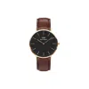 Daniel Wellington Classic Bristol Leather Mens Watch