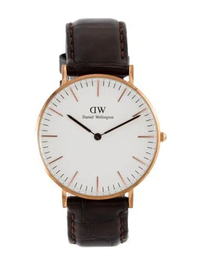 Pre-owned Daniel Wellington Classic Bristol Watch In Multi