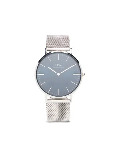 Daniel Wellington Classic Mesh 40mm In Blau