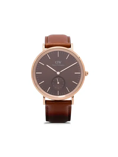 Daniel Wellington Classic Multi-eye 40mm In Brown