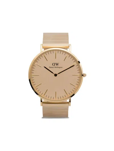 Daniel Wellington Classic Piano 40mm In Gold
