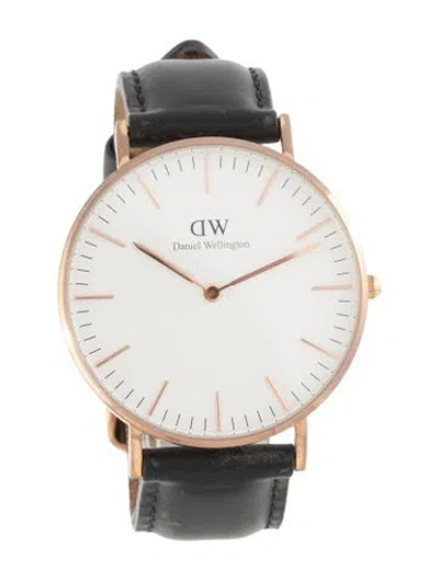 Pre-owned Daniel Wellington Classic St Mawes Watch In Multicolor