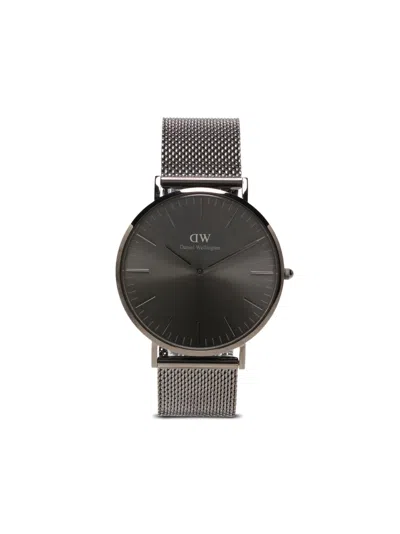 Daniel Wellington Classic Sterling 40mm In Schwarz
