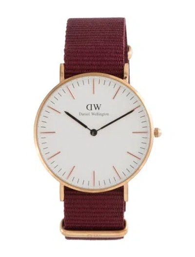 Pre-owned Daniel Wellington Classic Watch In Multi
