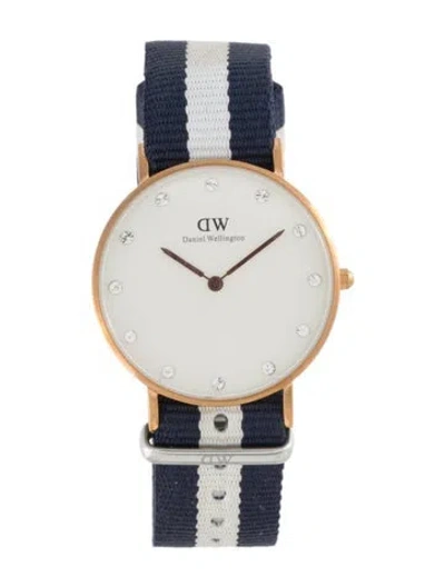 Pre-owned Daniel Wellington Classy St. Mawes Watch In Multi