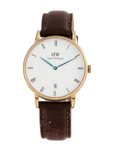 Pre-owned Daniel Wellington Dapper Watch In Multicolor