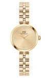 Daniel Wellington Women's Elan 22mm G Unitone Bracelet Watch In Gold