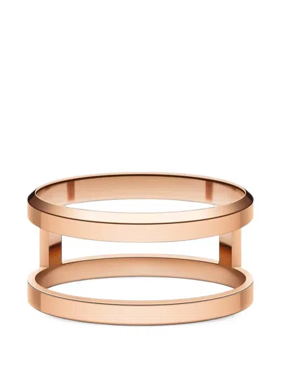 Daniel Wellington Elan Dual Double-band Ring In Pink