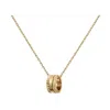 Daniel Wellington Elevation Gold-tone Necklace In Gold