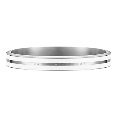 Daniel Wellington Emalie Infinite Bangle In Silver