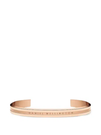 Daniel Wellington Engraved-logo Bracelet In Gold