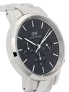 Daniel Wellington Iconic Link Chronograph 42mm In Schwarz