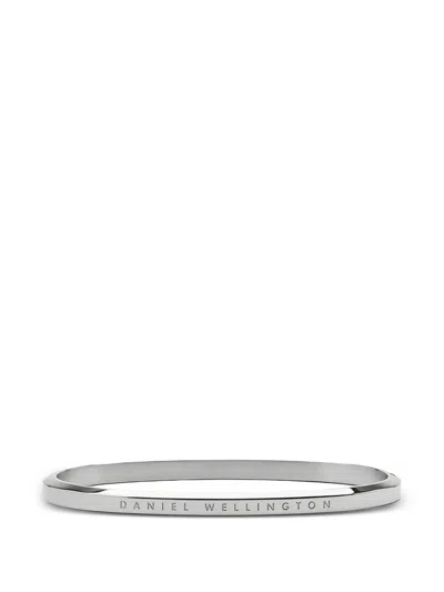 Daniel Wellington Logo-engraved Bracelet In Gray