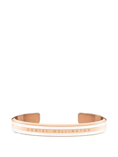 Daniel Wellington Logo-engraved Striped Bracelet In Multi